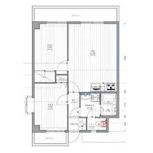 レジデンス代官町スクエア【4階】の間取り