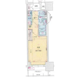 プレサンスTHE久屋大通レジェンド【307★家賃下がりました★号室】の間取り