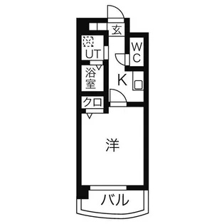 アリエス【3階】の間取り