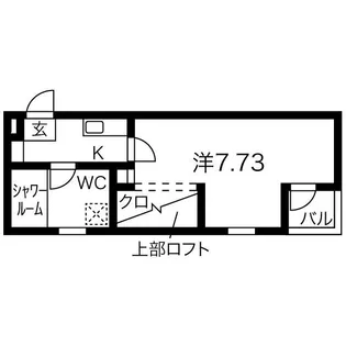 eagle HONJIN【1階】の間取り
