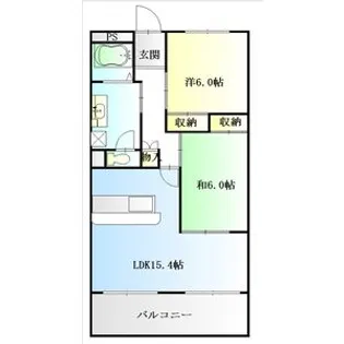 デナリKZ【1階】の間取り
