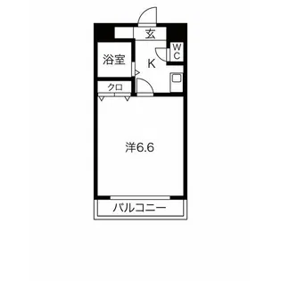 アルファコート名南【3階】の間取り