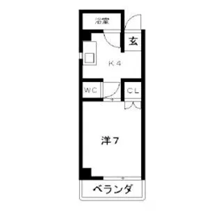 アリエ汐田Ⅰ【511号室】の間取り