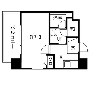 ブルームライフ新栄(旧 クレジデンス新栄)【3階】の間取り