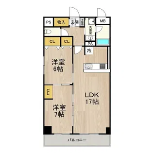 インプルーブ金山【0901号室】の間取り