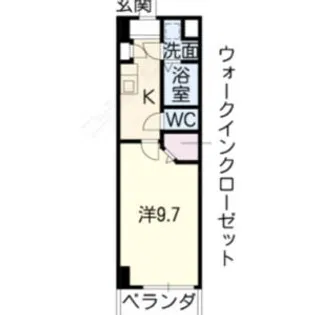 ラ ナチュール【505号室】の間取り