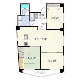 INOVE新栄【8階】の間取り