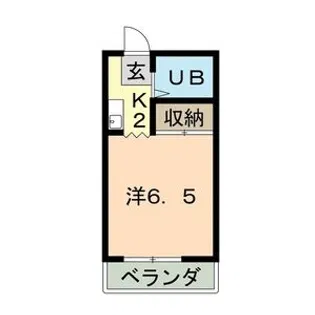 ウィズ呼続【4階】の間取り