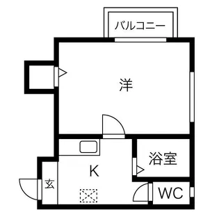 オークヴィラ本陣【1階】の間取り