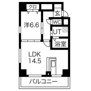 サン・東山公園ウエスト【902号室】の間取り