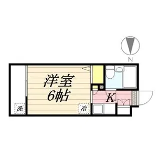 メゾン・ド・シャンテ【0117号室】の間取り