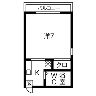 パラシオン昴【4階】の間取り