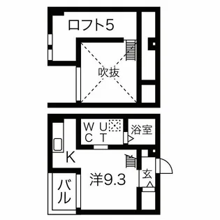 ベーネ二瀬町【2階】の間取り