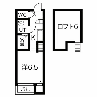 アインス グリュック【2階】の間取り