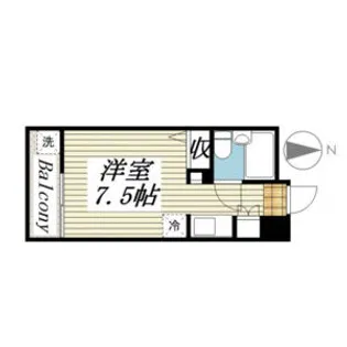 メゾン・ド・シャンテ【0206号室】の間取り
