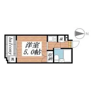メゾン・ド・ナヴィール【0205号室】の間取り