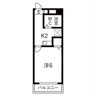 ライオンズマンション新栄【7階】の間取り