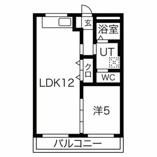 第一螺貝ビル【5階】の間取り
