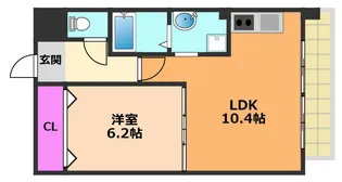 ラマージュⅠ【3階】の間取り