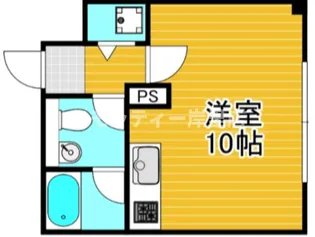 パラドール北加賀屋【3階】の間取り