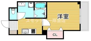 みおつくし岸里Ⅱ【8階】の間取り