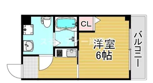 グランパシフィック我孫子道【5階】の間取り