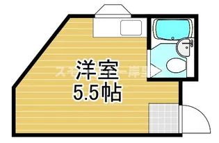 玉出西ハイツ【2階】の間取り