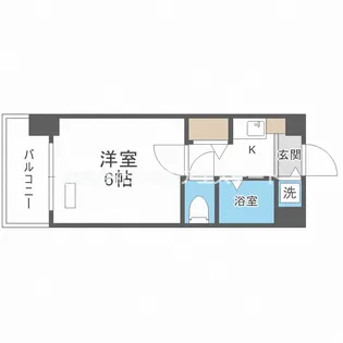 プレサンス阿倍野阪南町【8階】の間取り