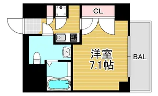 ディナスティ福島Ⅱ【10階】の間取り
