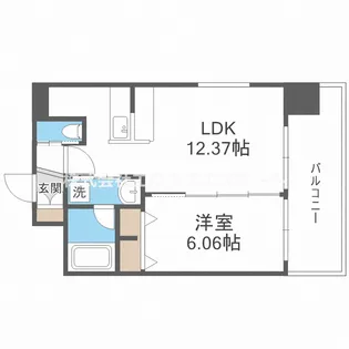プレジオ海老江【9階】の間取り