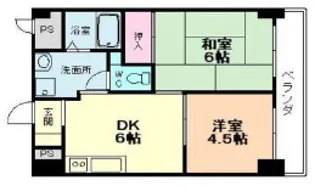 アルカン弐番館【10階】の間取り