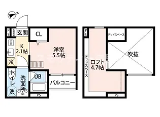 LORE【1階】の間取り