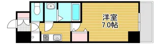 ファーストステージ梅田WEST【8階】の間取り