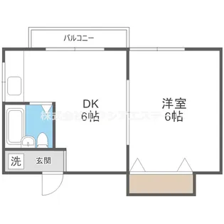 ハウス大幸【2階】の間取り