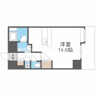 セレニテ梅田北Premium【12階】の間取り