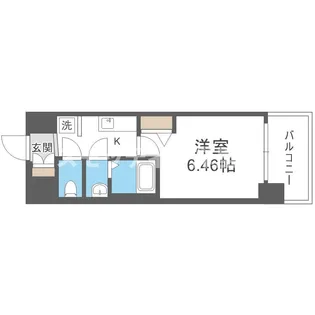 LUXENA住之江公園【14階】の間取り