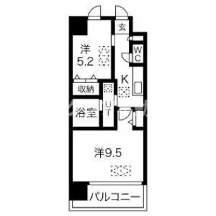 NORTH VILLAGE BIRTH PLACE【4階】の間取り