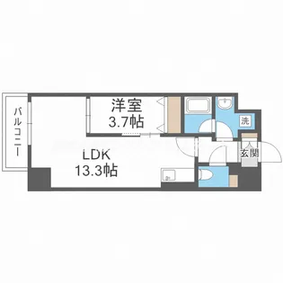Sarnath海老江【2階】の間取り