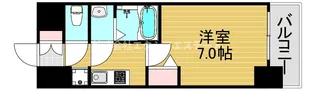 プレサンス福島吉野ミナージ【15階】の間取り