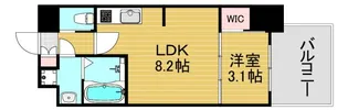 SERENiTE福島scelto【11階】の間取り
