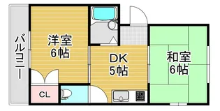 岩本マンション【3階】の間取り