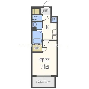 エスリード西九条レジデンス【11階】の間取り