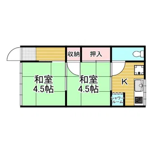 COYOSOU【2階】の間取り