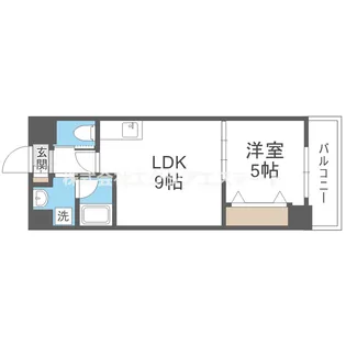 グランエイト中津【7階】の間取り
