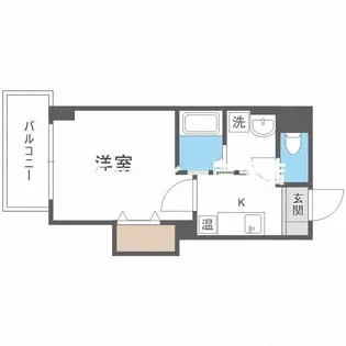 みおつくし岸里Ⅲ【2階】の間取り