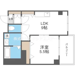 リックリグ塚本【2階】の間取り