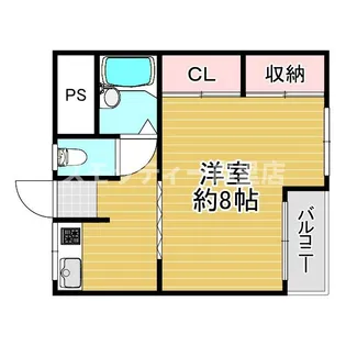 メゾン澤田【2階】の間取り