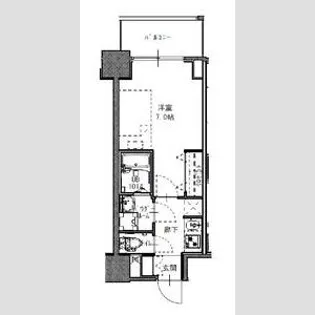 S-RESIDENCE福島玉川Uno【13階】の間取り