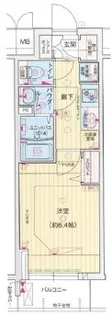 プレサンス福島吉野ミナージ【8階】の間取り