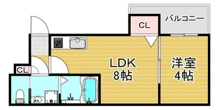H-maison海老江【1階】の間取り